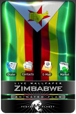 ZIMBABWE LIVE FLAG