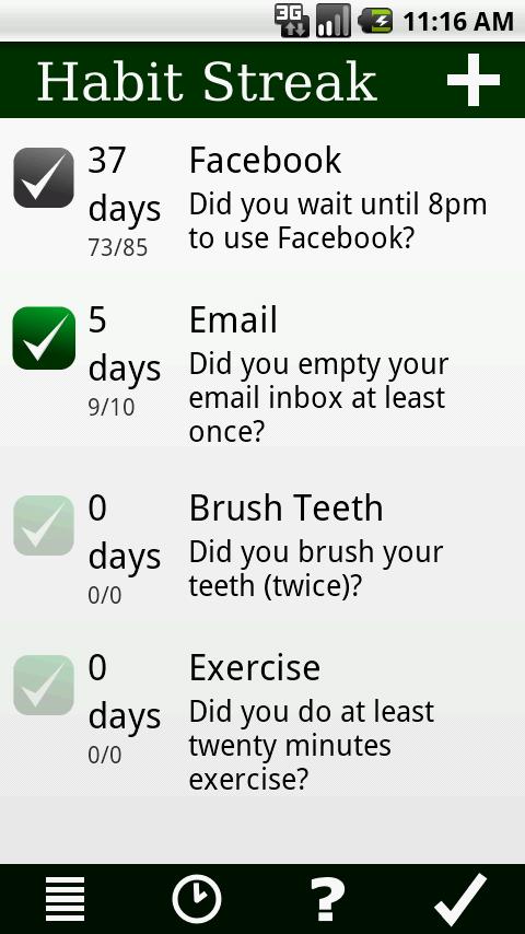 Habit Streak Android Productivity