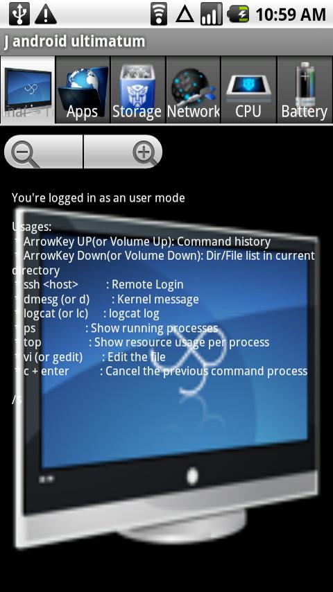 Android hackers system tool