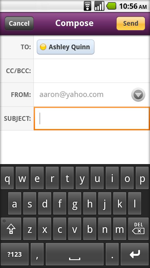 Yahoo! Mail for Android Android Communication