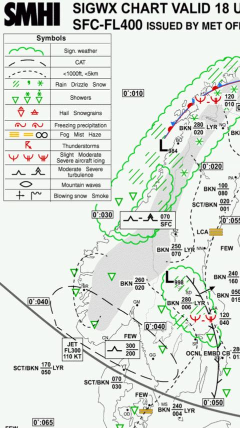 FlightMet Sweden Android Weather