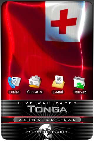 TONGA LIVE FLAG