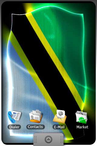 TANZANIA LIVE FLAG Android Themes