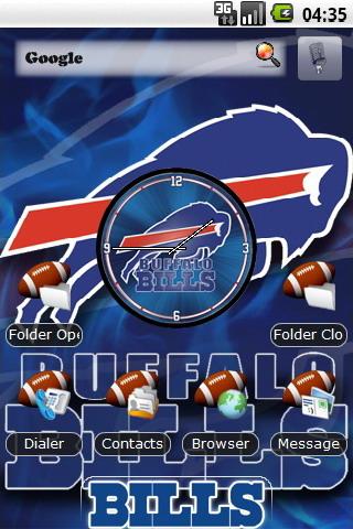 Buffalo Bills themes Android Personalization