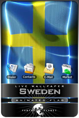 SWEDEN LIVE FLAG Android Entertainment