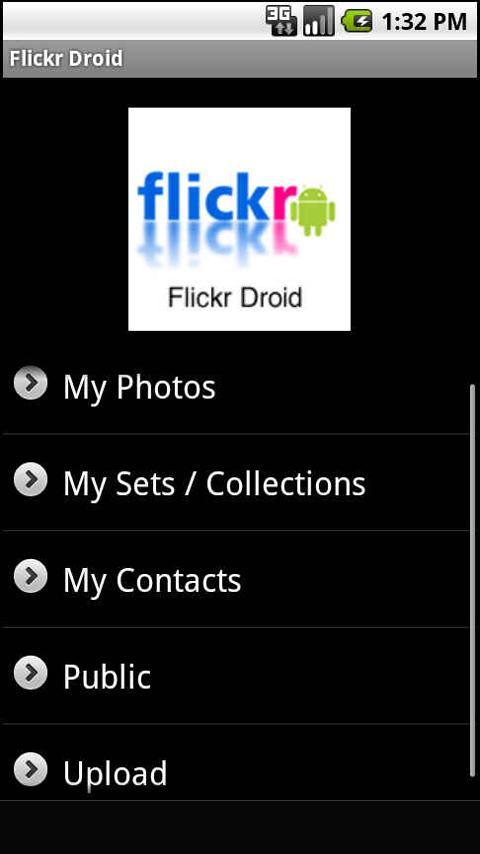 Flickr Droid Android Multimedia