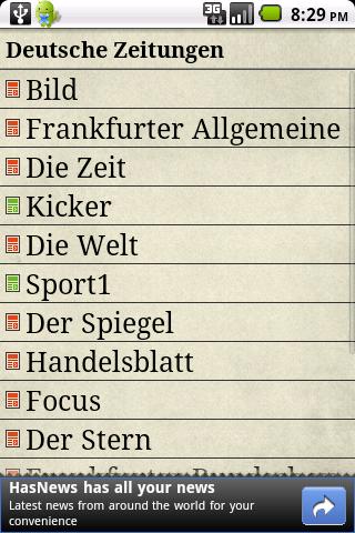 Deutsche Zeitungen Android News & Weather