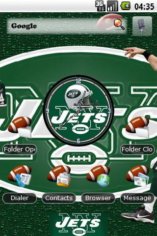 NY Jets themes Android Personalization