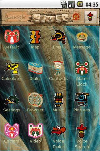 Ancient Aztec Android Personalization