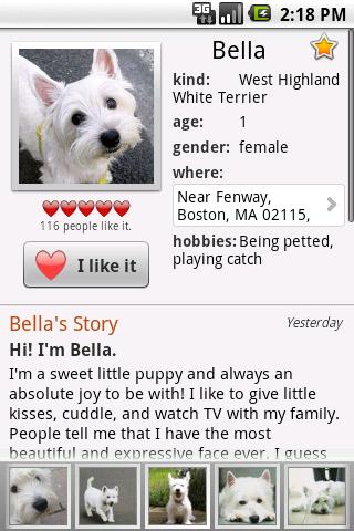 Pets Next Door -Dogs,Cats &All Android Social