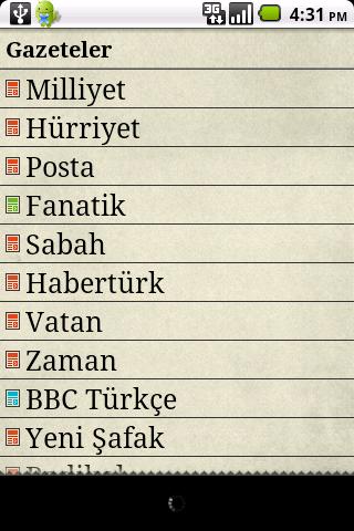 Gazeteler Android News & Weather