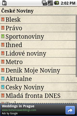 České Noviny Android News & Weather
