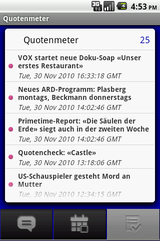 Quotenmeter.de News Reader Android News & Weather