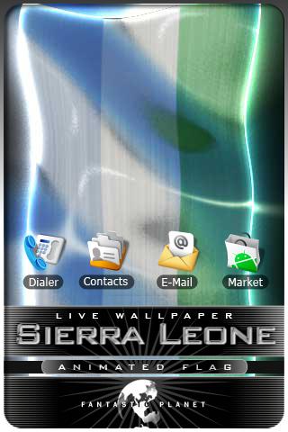 SIERRA LEONE LIVE FLAG Android Entertainment