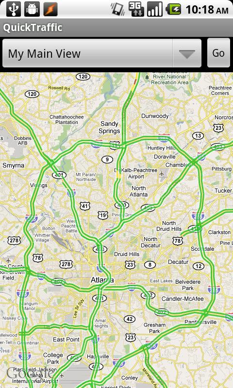 QuickTraffic Android Travel
