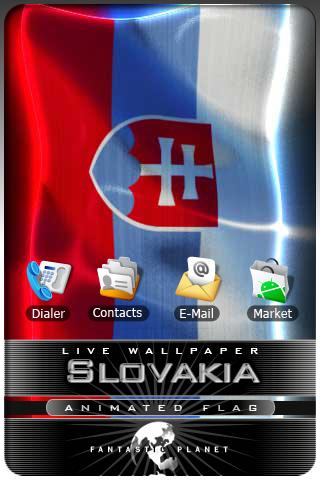 SLOVAKIA LIVE FLAG Android Entertainment