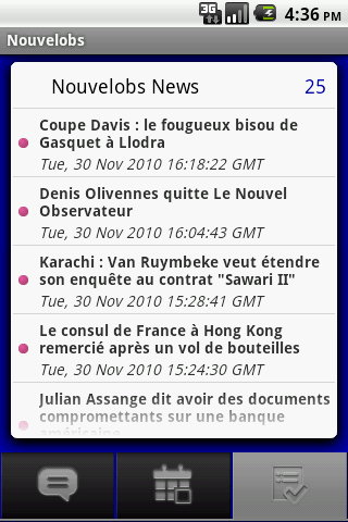 Nouvelobs.com News Reader Android News & Weather