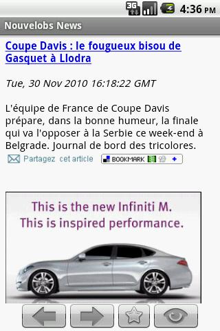 Nouvelobs.com News Reader Android News & Weather
