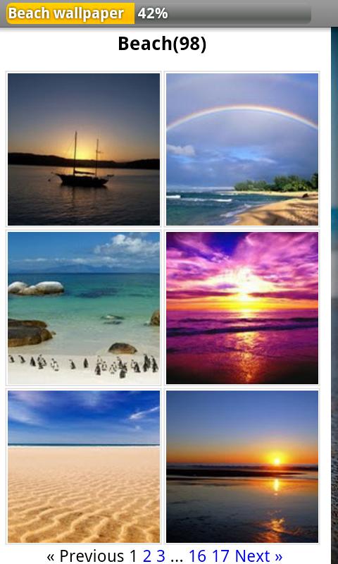 Beach wallpapers Android Themes