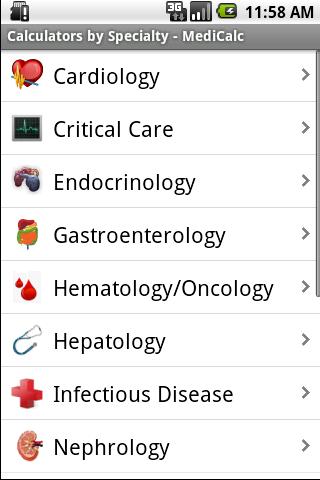 MediCalc (Medical Calculator) Android Health