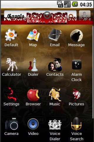 3D Cullen Crest Android Themes