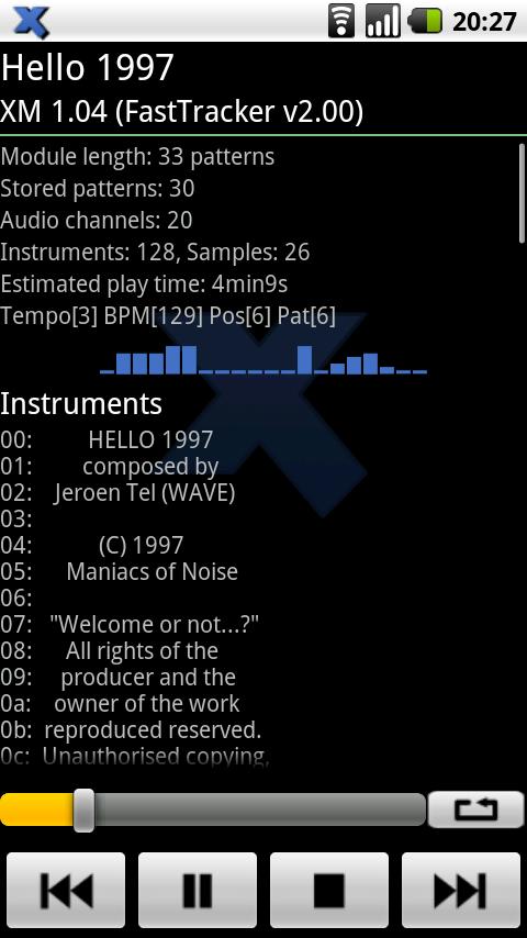 Xmp for Android Android Multimedia