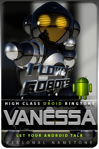 VANESSA nametone droid Android Entertainment