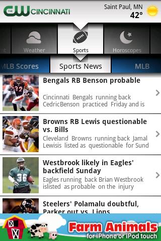CW Cincinnati Mobile LocalNews Android News & Weather