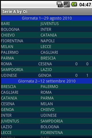 Serie A by Oi Android Sports