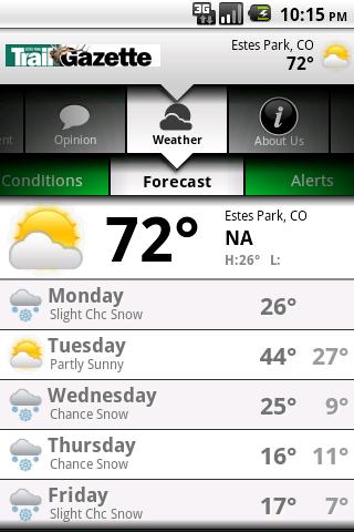 Estes Park Trail-Gazette Android News & Weather