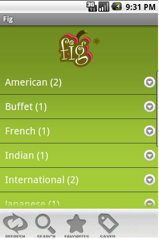 Fig- DFW Restaurant Deals Android Travel