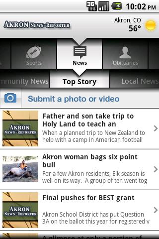 Akron News Reporter Android News & Weather