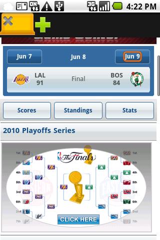 NBA basketball Android Sports