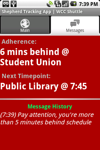 IUPUI Tracking App Android Productivity