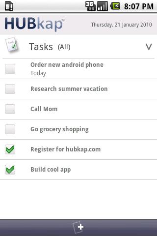 HUBkap Mobile Android Productivity