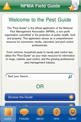 Pest Guide Android Reference