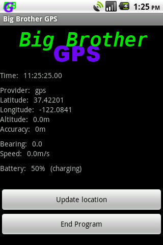 Big Brother GPS Android Tools