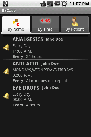 RxCase Minder™ Android Lifestyle