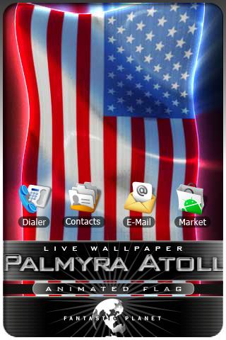 PALMYRA ATOLL LIVE FLAG Android Entertainment