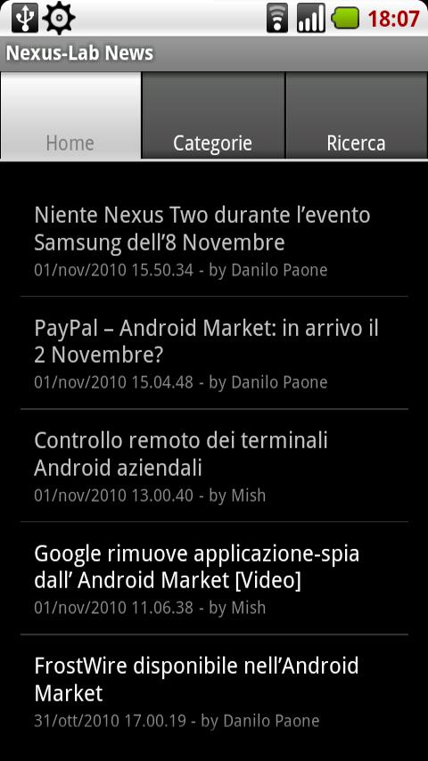 NexusLab News Android News & Weather