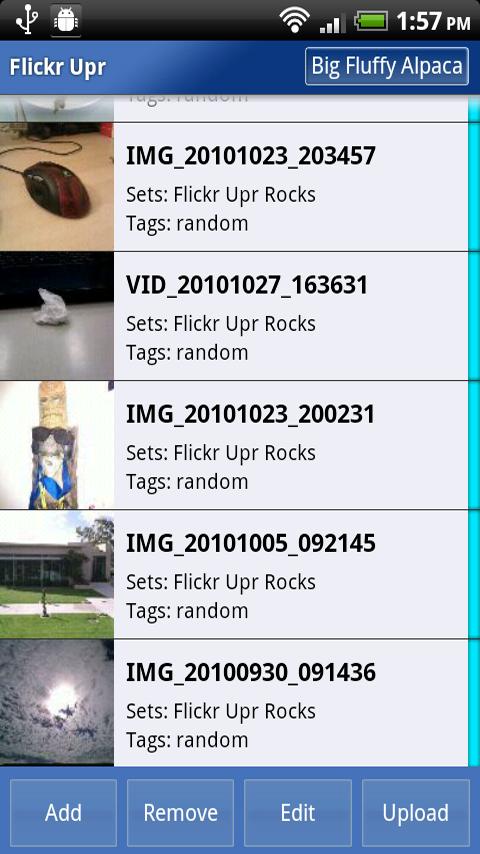 Flickr Upr Android Tools
