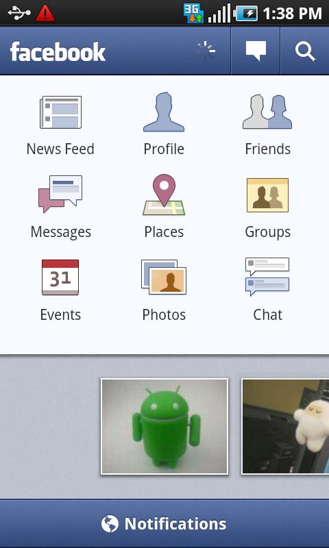 Facebook for Android Android Social