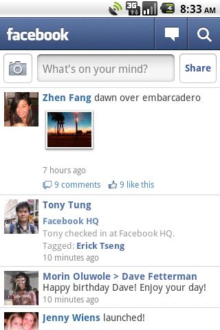 Facebook for Android Android Social