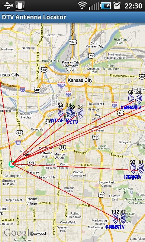 DTV Antenna Lookup Android Tools