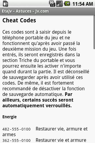 Etajv – Astuces – Jv.com Android Casual