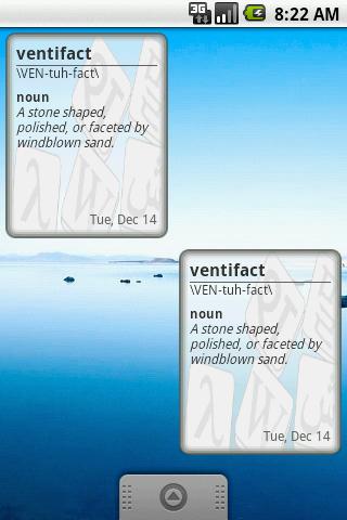 Mensa Word of the Day Widget