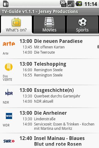 TV-Guide Germany (free) Android News & Magazines