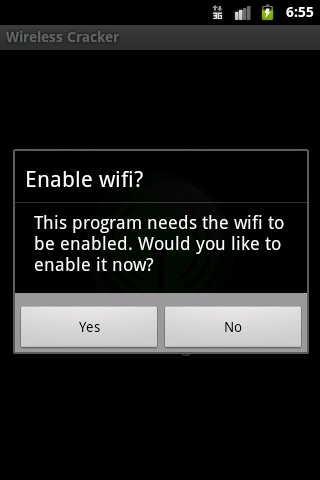 Wireless Cracker Android Tools