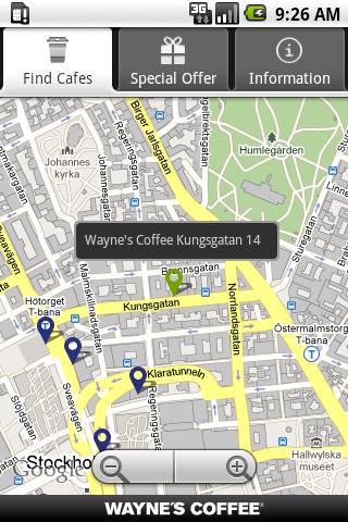 Wayne’s Coffee Android Lifestyle