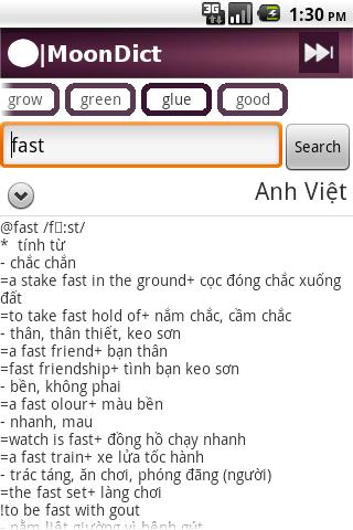 Moon Dictionary Android Tools